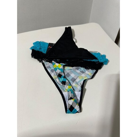 Love Affair 2 pack Lace waistband thongs plus size 2X NWT - Picture 4 of 4